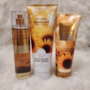 Golden Sunflower Body Care Set